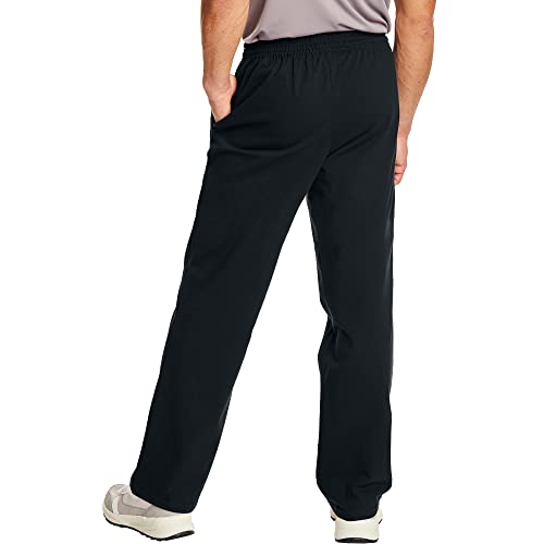 Hanes Essentials Men's Cotton Sweatpants with Pockets, 33”