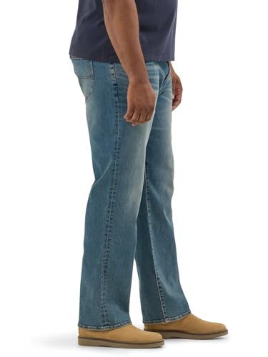 Lee Men's Big and Tall Relaxed Straight Jean