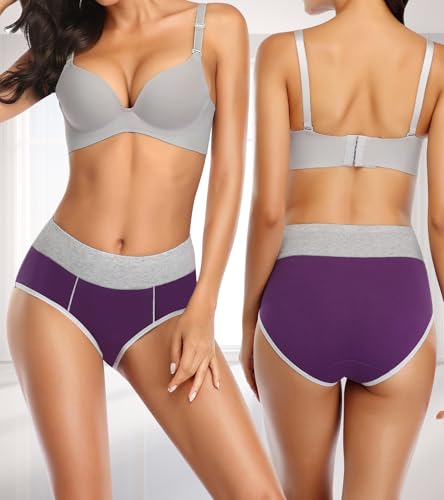 Soft Cotton Comfortable Stretch Briefs for Women