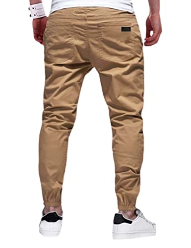 Bilitry Men's Chino Cargo Pants for Hiking and Outdoor Recreation